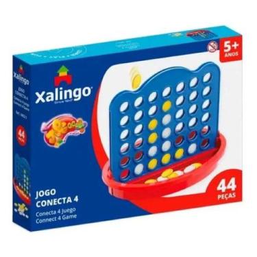 Imagem de Jogo Conecta 4 Com 44 Peças Xalingo
