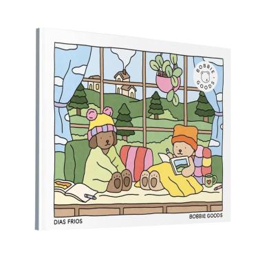 Imagem de Dias frios (Fall-Winter)   Livro de colorir oficial Bobbie Goods
