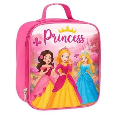 Imagem de Lancheira Térmica Feminina Infantil Escolar Menina Grande