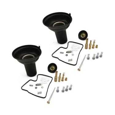 Imagem de MOTOALL Kit de reparo de diafaragma de carburador de motocicleta para Honda Steed Shadow VT VLX 600 1994-2003 (2 conjuntos)