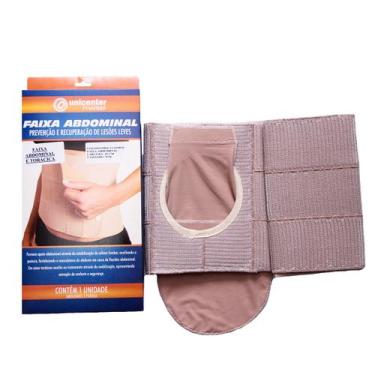 Imagem de Faixa Abdominal Para Colostomia 3 Gomos P/M - UNICENTER