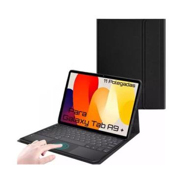 Imagem de Capa Com Teclado Touchpad Sem Fio Para Galaxy Tab A9 Plus - BDNET
