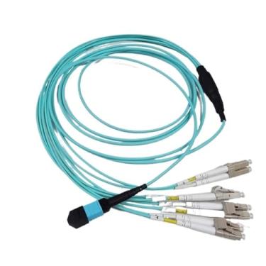 Imagem de MPO-LC Fiber Optic Patch Cord 8/12/24 Core B Type OM3-300 Female(12 cores Type B 50m)
