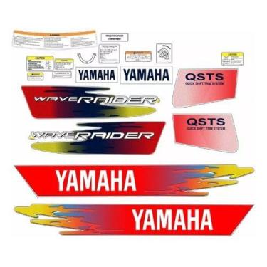 Imagem de Kit Adesivos - Yamaha Wave Raider Para Jet Ski - SPTS