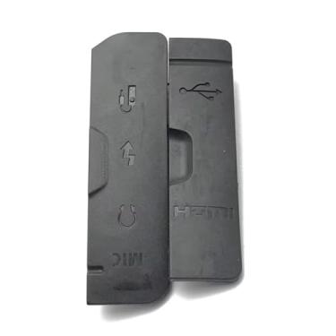 Imagem de 1 conjunto de capa de borracha MIC interface USB para Canon 6D 6D2 80D 60D 650D 600D 700D 750D 77D 800D 70D 7D 7D2 peça de reparo de câmera (tampa de borracha USB 7D2)