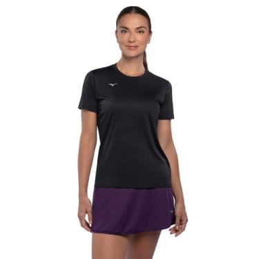 Imagem de Camiseta de Treino Mizuno Energy 2.0 Feminina, Preto, M