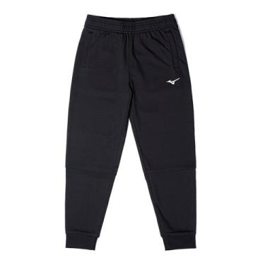 Imagem de Calça Infantil Mizuno Soft Jogger Jr, Preto, 8