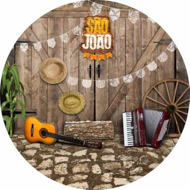 Imagem de Painel Redondo Veste Facil 1,50m Festa Junina (FJN100)