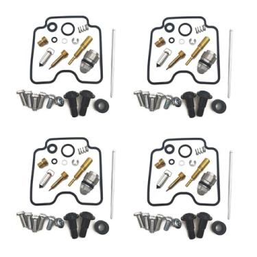 Imagem de Kit de reparo de carburador de motor de motocicleta parafuso de ar de junta de válvula de agulha para Suzuki GSX600F Katana 1998-2006 GSX600 GSX 600 F