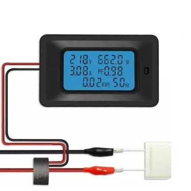 Imagem de Medidor De Consumo Voltímetro Wattímetro Amperímetro Digital Kw/hora 6