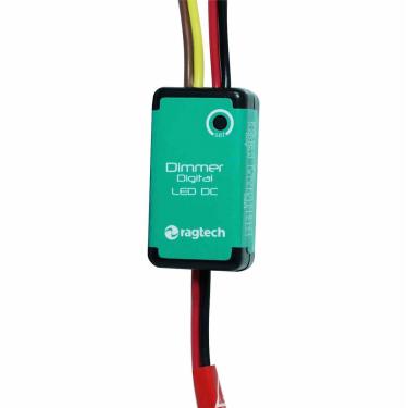 Imagem de Dimmer Digital Ragtech Dld8 P- Fita E Lâmpadas Led Dc 100W-1