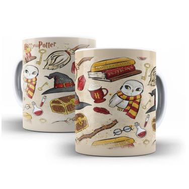 Imagem de Caneca Harry Potter Modelo Ee Em Cerâmica 325ml
