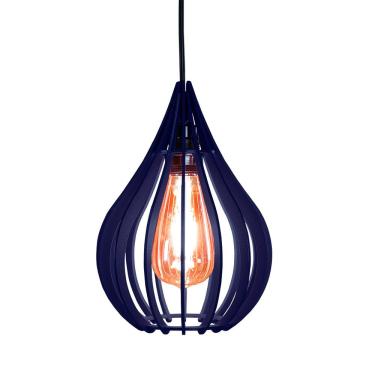 Imagem de Luminária Teto Lustre Pendente Balcão Cozinha Sala Chile Cor:azul