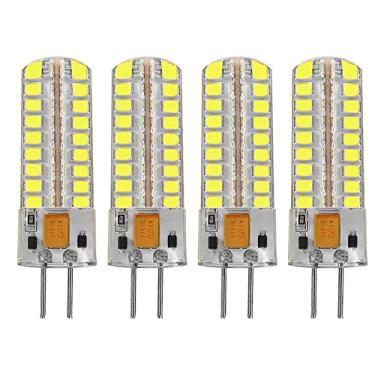 Imagem de BesYouSel Lâmpadas Led G4 5W T3 Tipo Jc, Equivalente A Lâmpada De Milho, Base Halógena 50W, Para Sala Estar, Quarto, Lustre Trailers, Sob Armários, 12Vca/Cc, 6000K, Branco Frio, Não Regulável, Pacot