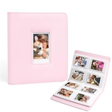 Imagem de CAIYOULE Álbum De Fotos Com 288 Bolsos 2,15 X 3,4 Para Câmera Instantânea Fujifilm Instax Mini 3 Polegadas Fuji 12/11/Evo/99/90/7+/40/8 Liplay Link2 Polaroid Snap Pic-300 Kodak Album (Rosa)