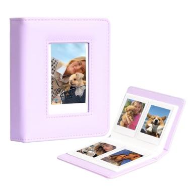 Imagem de WOGOZAN Álbum De Fotos Bolso Com 64 Unidades, Polaroid Para Câmera Instantânea Fujifilm Instax Mini 12/11/Se/99/90/Evo/Link/Liplay, Filmes 2,15 X 3,4 Polegadas, Pu Tela Protetora - Roxo