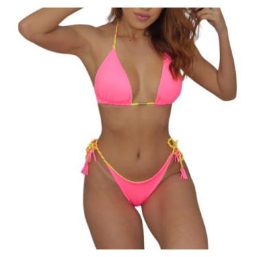 Imagem de Biquini Ds Empina Bumbum Calcinha Dupla Face Moda Verão Praia Glamour 