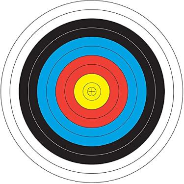 Imagem de Longbow Targets Alvos De Arco E Flecha 40 Cm 80 Da (Pacote Com 25, Papel)