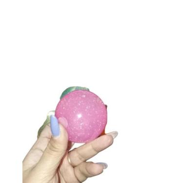 Imagem de BOLA DIVERTIDA COM LUZ CARINHA OU GILTTER unidade - MONISH, GLITTER, R