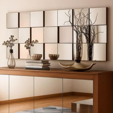 Imagem de Espelho Decorativo Liverpool 3D Painel Vidro Premium com Opções de Tam