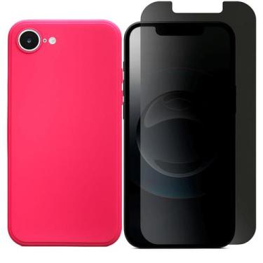 Imagem de Capa Anti Impacto Para iPhone 16e + Pelicula Privacidade - GR Global R