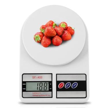 Imagem de Balança Digital de Cozinha, SF-400, Até 10 kg, Escala 1 grama