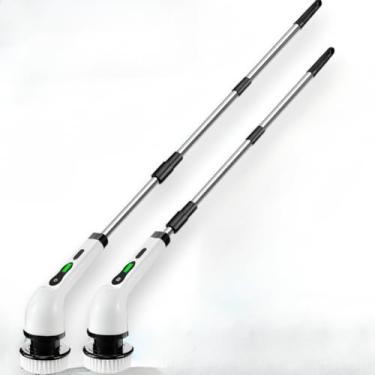 Imagem de Esfregão Elétrico 8 Em 1 Sem fio Escova De Limpeza Pesada Multiuso 360 Recarregável Giratória