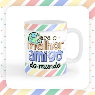 Imagem de Caneca para o (a) melhor amigo (a) do mundo - FF personalizados, mascu