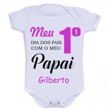 Imagem de Body Divertido - Meu Dia Dos Pai Com Meu Papai F - KALUNDU KIDS, M