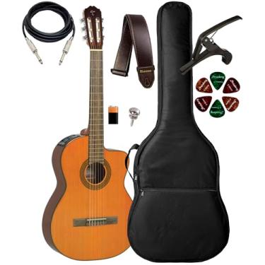 Imagem de Violão Takamine Gc3 Ce Natural + Capa Luxo E Acessórios