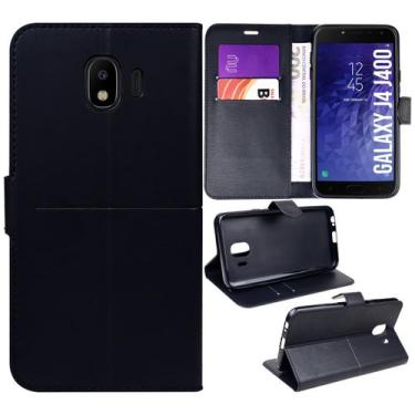 Imagem de Capa Carteira + Capa Anti Impacto compatível Galaxy J4 J400 5.5 - Cell