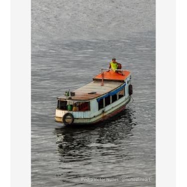 Imagem de Barqueiro Reflexivo - Amazart, 40x60