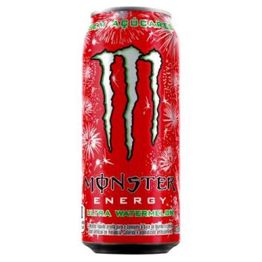 Imagem de Energético Monster Ultra Melancia Zero Açúcar 473ml - Monster Energy