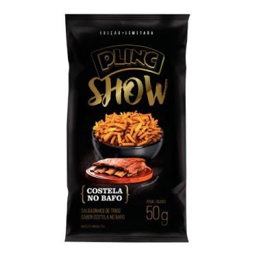 Imagem de Salgadinho Aperitivo Plinc Show Sabor Costela 50g