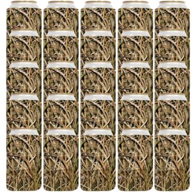 Imagem de QualityPerfection Capa Térmica Para Latas De Cerveja Em Branco (25 Unidades), Espuma Resfriamento, Isolamento Htv, Dobrável Personalização Diy, Lembrancinhas, Festas, Bebidas, Pronta Impressão, Camu