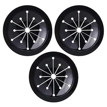 Imagem de Peixiong 3 Peças De Protetores Contra Respingos Para Triturador Lixo Preto, Defletor Pia, Protetor Ralo Cozinha 3-1/8", Plugues Multifuncionais Ge, Whirlaway, Sinkmaster E Waste King