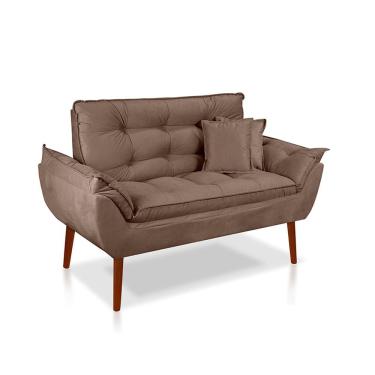 Imagem de Kit 01 Namoradeira Opala 02 lugares  +  02 Almofadas cheias  Suede