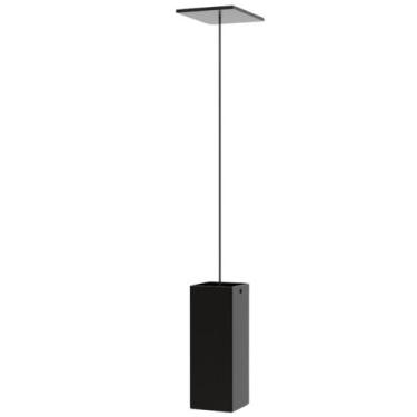 Imagem de Pendente Industrial Preto Luminária Quadrado Moderno U.ELG - Unidas St