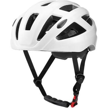 Imagem de Capacete De Bicicleta Para Adultos, Capacete De Bicicleta Para Homens E Mulheres Adultos, Capacete De Bicicleta De Montanha Com Luz Traseira Design De Múltiplas Aberturas, Moldagem Integ, A, XS