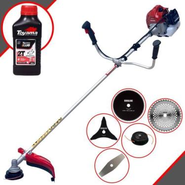 Imagem de Máquina de Cortar Grama À Gasolina Kawashima BCJ431-L 43cc 1,7HP 10.00