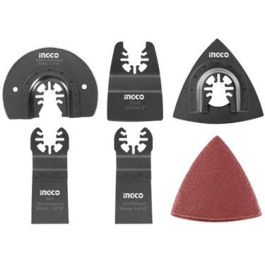 Imagem de Jogo Lâminas Multiferramenta Oscilante 15 Peças INGCO