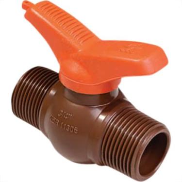 Imagem de Registro Esfera 3/4 P/Cavalete D Agua Socel - Kit C/6 Unidades