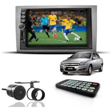 Imagem de Kit Central Multimídia Mp5 2 Din Bt Espelha Com Tv