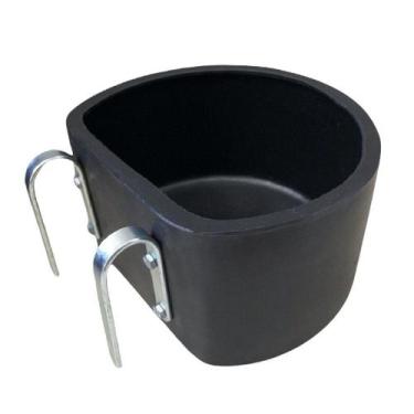 Imagem de Comedouro Cocho Fundo 6 Litros com Suporte Ração Cachorro - Nosso Quin