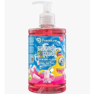 Imagem de Sabonete Liquido Kids Chiclete Tutti Frutti VEGANO HIPOALERGÊNICO 500m