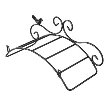 Imagem de Phefop Suporte de Mangueira de Jardim de Metal, Gancho Montado na Parede, Rack de Armazenamento de Economia de Espaço para Organizar Mangueiras Longas 2 Pacote