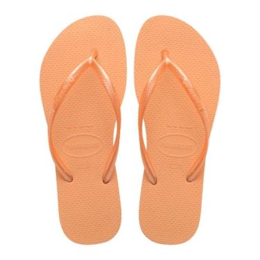Imagem de Sandália Feminina Havaianas Slim Fc Pêssego-Feminino