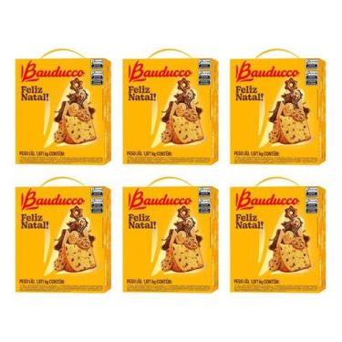 Imagem de Cesta De Natal Bauducco Pequena 15 Itens - Caixa C/ 6un - Higipack