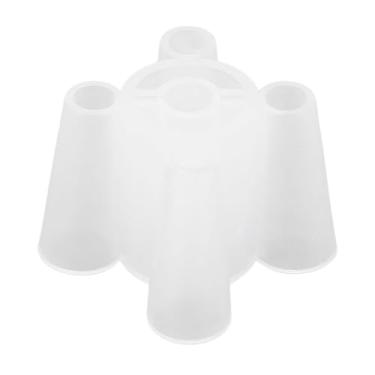Imagem de Máquina de costura Adaptador Adaptador Plastic Cone Thread Stand Conveniente Gerenciamento de rosca estável durável e durável para 14CG744 14CG754 14HD854 14SH644 14SH654 14SH744