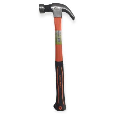 Imagem de Martelo Imantado Cabo Fibra Longo 39 cm. Com Imã Para Prego ID-4719M I